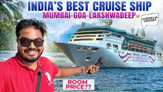 MUMBAI to LAKSHADWEEP CRUISE Ship  3 Days in CORDELIA Cruise  INDIAs LARGEST SHIP cruise [upl. by Prunella]