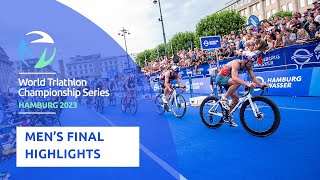 2023 World Triathlon SuperSprint Championships Hamburg Elite Mens Final Highlights [upl. by Emanuel]