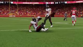 NFL Madden Sim Tampa Bay Buccaneers at Kansas City Chiefs Week 8 2024 [upl. by Retse329]