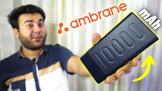 Can this Charge your Laptop  Ambrane 10000mAh Power Bank🔥 20W Fast Charge⚡️ [upl. by Riba]