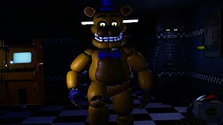 HIDING FROM FREDBEAR IN THE VENTSHE FOUND ME RUN  Five Nights at Freddys Project New Update [upl. by Catrina]