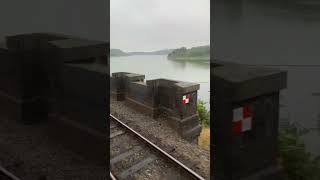 Class 55 Deltic and Swithland Reservoir Viaduct heritage [upl. by Hcra]