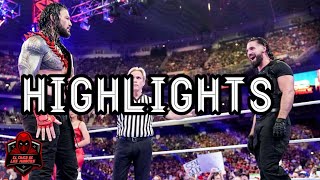 SETH ROLLINS VS ROMAN REIGNS HIGHLIGHTS [upl. by Areehs]