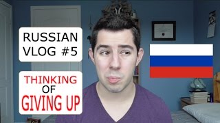 Vlog 5 Wanting to GIVE UP on Russian [upl. by Bucher942]