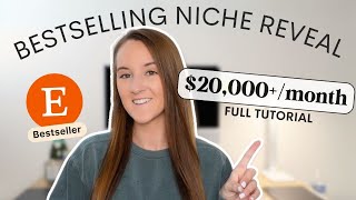 Exposing a Best Selling Etsy Print on Demand Niche 🔍  Full Listing Tutorial [upl. by Wagstaff201]