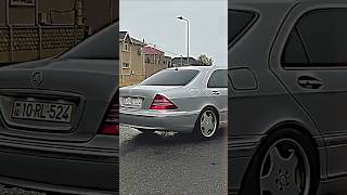 W220 S500 V8 200kmh speeding Mercedes car automobile edit trending music carlover like [upl. by Barrie]