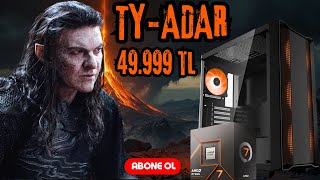 TYADAR  RX7900XT  R7 8700F  240MM LCD  49999 TL reklam toplamapc sistemtoplama [upl. by Noicpesnoc]