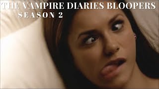 The Vampire Diaries Bloopers Season 2 Guaranteed To Make Your Day [upl. by Artied]