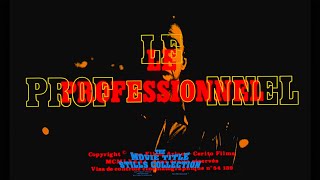 Le professionnel  The Professional 1981 title sequence [upl. by Htor542]