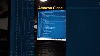 Make amazon clone amazon website clone html css webdevelopment skills apnacollege shorts [upl. by Kermie]