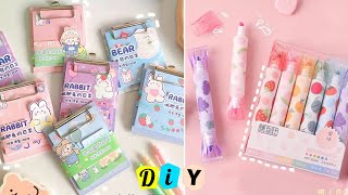 🌷easy paper craft paper craft school hacks easy to make  DIY [upl. by Sukey56]