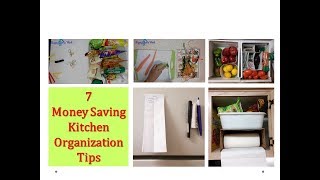 How To Organize Kitchen Without Spending Money  Kitchen Organization Ideas  DIY Organizers [upl. by Netsreik]