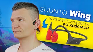 Słuchawki nieblokujące otoczenia 🎶 Przewodnictwo kostne rewolucją 🔊💀😊 Suunto Wing [upl. by Hildegarde]