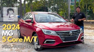 2024 MG 5 Core MT FULL TOUR REVIEW [upl. by Audi143]