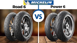 Michelin Road 6 vs Power 6 don’t buy one before watching this [upl. by Alicsirp]