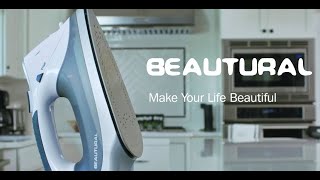 BEAUTURAL Steam Iron  Digital LCD Screen  Overview [upl. by Jovi]