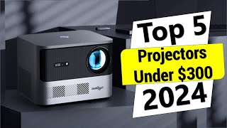 ✅Best Projector Under 300 in 2024  Top 5 Best Projector Review [upl. by Armando]