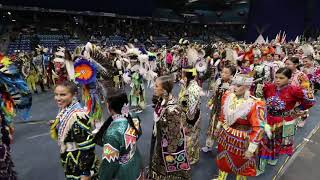 FSIN Powwow 2022 Championship Sunday Grand Entry [upl. by Alenas43]