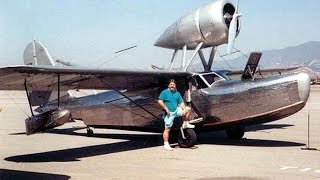 Flight in the Only Flying 1936 Fleetwings F401 Seabird NC16793 Whiteman Airport Channing Clark [upl. by Nedgo]