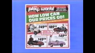 Lionel Playworld quotHow Low Do We Goquot Christmas Ad 1989 [upl. by Asila131]