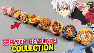 My spryzen beyblade collection  beyblades collection [upl. by Zeiger]