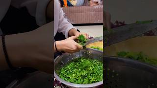 Sardia yani hari sabjiya🥶 nehabisht cooking pahadi palak ytshorts food homemadefood likeme [upl. by Venditti73]