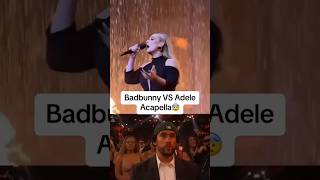 adele VS bad bunny en acapella [upl. by Ydnem]