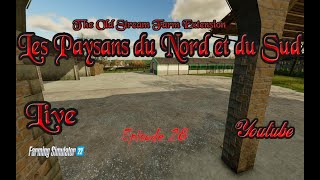 LIVE 28  FS22  Du semis de sorgho tournesol avoine et betterave [upl. by Kalmick785]