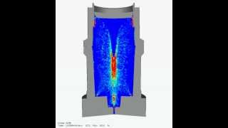 Ingot casting simulation  porosities  THERCAST® [upl. by Miriam]