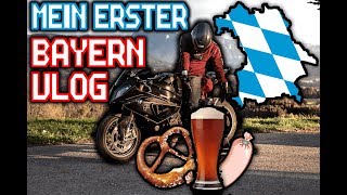 BAYERISCHER MOTOVLOG VOM FEINSTEN  BAYERNVLOG 1 [upl. by Nosredna59]