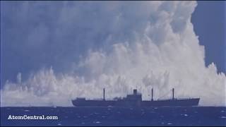 Nuclear Explosion in the sea 1958 [upl. by Tnert626]