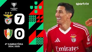 Resumo Benfica 70 Estrela Amadora  Taça de Portugal  sport tv [upl. by Quigley995]