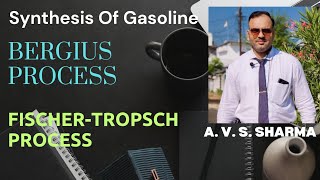 Synthesis Of Gasoline Bergius Process FischerTropsch Process [upl. by Ave]