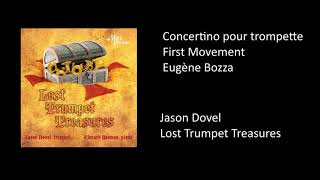 Concertino pour trompette mvmt 13  Eugène Bozza Jason Dovel trumpet [upl. by Novhaj827]