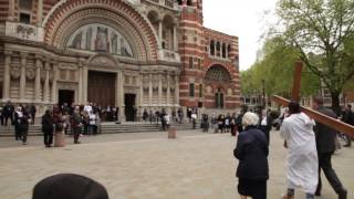 The Cross on Victoria Street  A Good Friday Procession [upl. by Koren671]