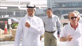 Mohammed Al Habtoors weekly inspection visit to Al Habtoor City [upl. by Anauqed481]