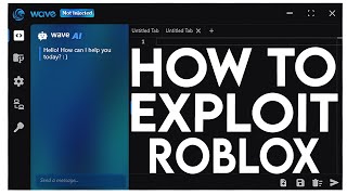 How To Exploit in Roblox in 2024  Wave Tutorial [upl. by Negah]