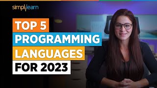 5 Best Programming Language to Learn 2023  Which Programming Language to Learn in 2023 Simplilearn [upl. by Mahtal]