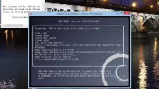 CAMBIAR CONTRASEÑA DE ROOT DESDE EL GRUB DEBIAN [upl. by Finnigan]