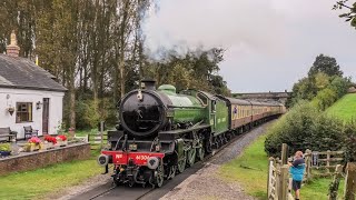 Severn Valley Railway  Autumn Steam Gala 2023 [upl. by Reppep]