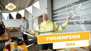 Wenn die Chefs die Stimmung Rocken – Getränke Göbel Firmenfeier 2024 [upl. by Garretson]