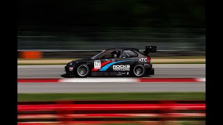 GRIDLIFE MID OHIO 12545 Pure Tuning K Swapped Turbo 1999 EK Honda Civic Time Attack Car [upl. by Stoddard]