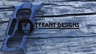 HALO Series AR15 vertical foregrip  Tyrant Designs CNC [upl. by Kittie]