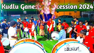 Kudlu Ganesha Utsava 2024  Kolar Tamate Beats  Tapanguchi Tamate Dance  Funny 😁 Templecrewww [upl. by Almap]