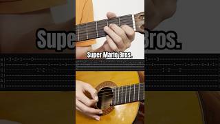 Super Mario Bros Theme guitar tabs [upl. by Leor]