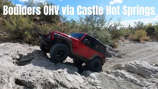 Castle Hot Springs rd to The Boulders OHV area [upl. by Jens]