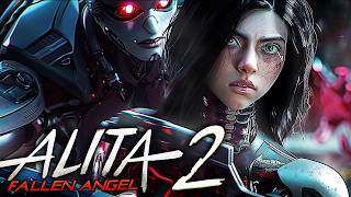 ALITA 2 Fallen Angel 2024 With Rosa Salazar amp Keean Johnson [upl. by Tolkan]