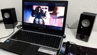 Edifier R19U  Teste com Cena de Filme [upl. by Aluin]