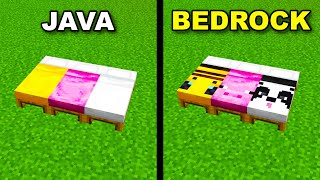 45 Differences Between Minecraft Java and Bedrock You Never Knew [upl. by Burnett]