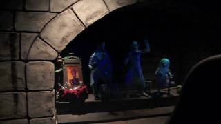 Lightson peek at the Haunted Mansion during evacuation  Walt Disney World [upl. by Penman899]